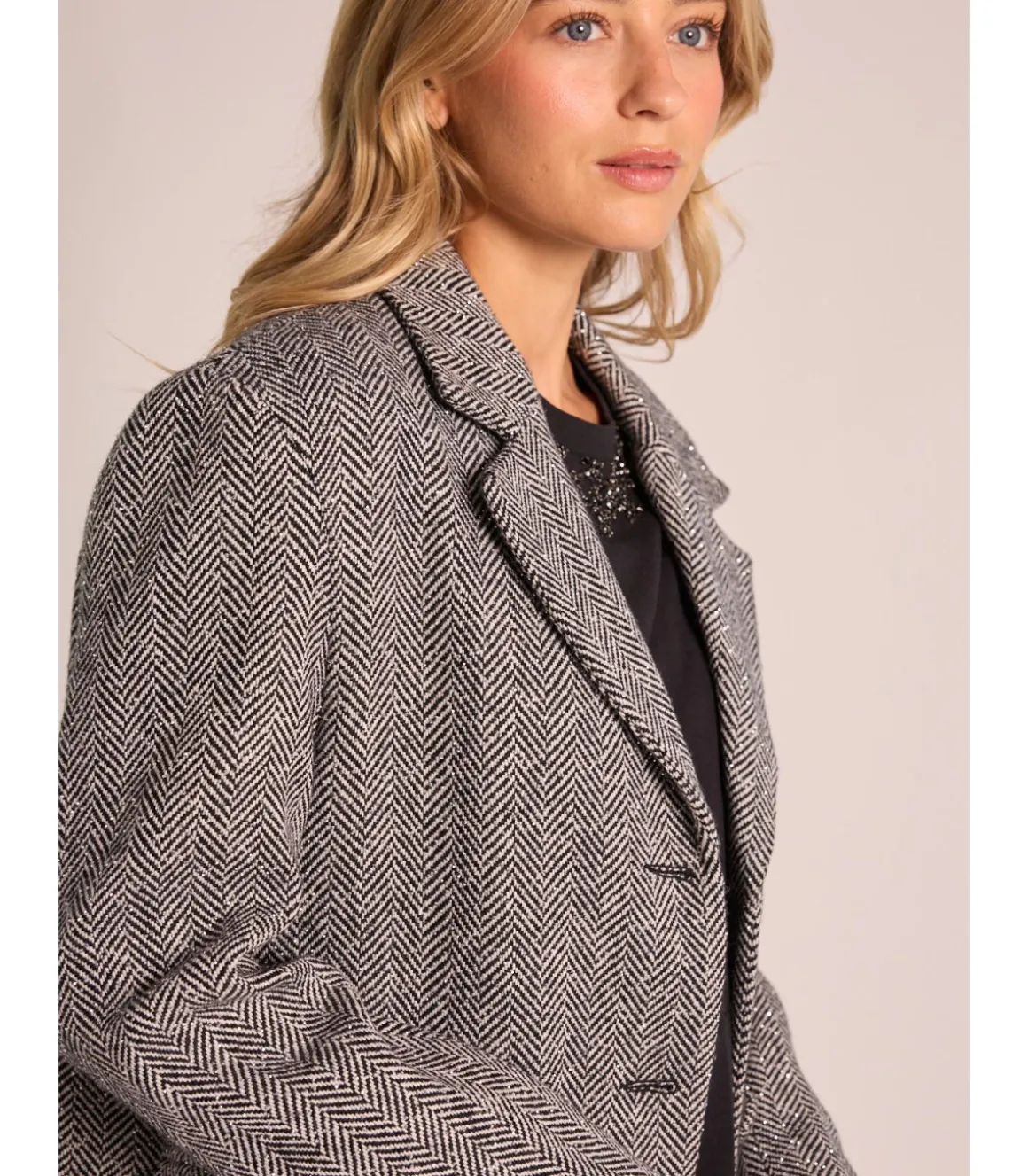 Alma en Pena Chaquetas|ABRIGO LARGO GRIS