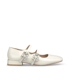 Alma en Pena Zapatos Planos|BAILARINA ESTRIBOS PEDRERÍA