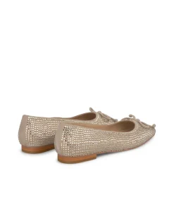 Alma en Pena Zapatos Planos|BAILARINA PEDRERÍA CON LAZO