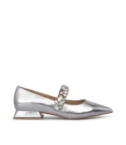 Alma en Pena Zapatos Planos|BAILARINA PLANA TIRA PEDRERÍA