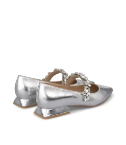 Alma en Pena Zapatos Planos|BAILARINA PLANA TIRA PEDRERÍA