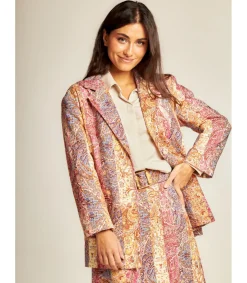 Alma en Pena Chaquetas|BLAZER ESTAMPADA