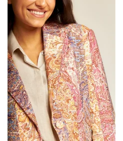 Alma en Pena Chaquetas|BLAZER ESTAMPADA