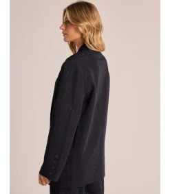 Alma en Pena Chaquetas|BLAZER RAYA DIPLOMÁTICA BRILLOS