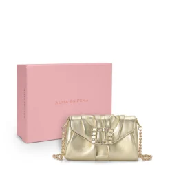 Alma en Pena Bolsos|BOLSO BANDOLERA BROCHE CUADRADO