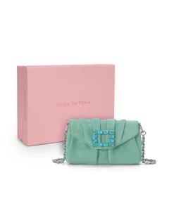 Alma en Pena Bolsos|BOLSO BANDOLERA BROCHE CUADRADO