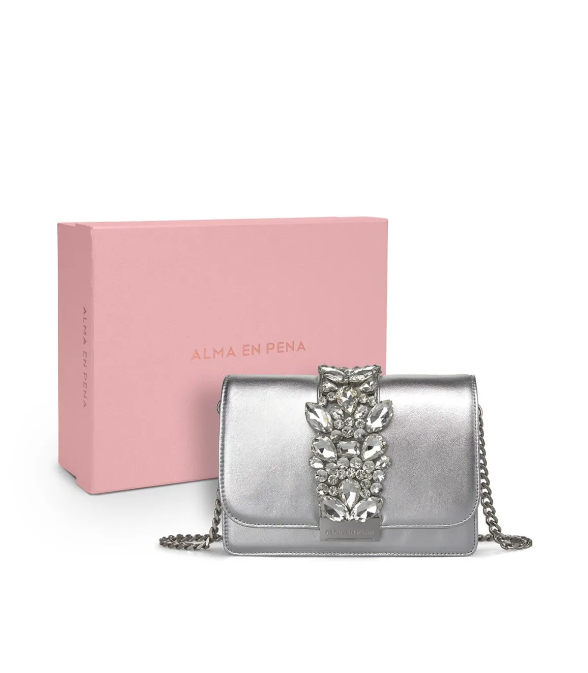 Alma en Pena Bolsos|BOLSO TIPO CLUTCH PEDRERÍA