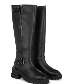 Alma en Pena Botas De Tacón|BOTA ALTA CON HEBILLAS