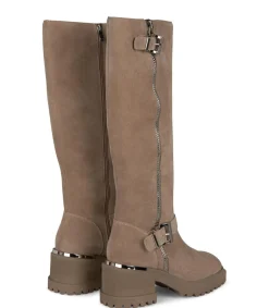 Alma en Pena Botas De Tacón|BOTA ALTA CON HEBILLAS