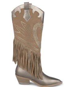 Alma en Pena Botas Planas|BOTA CON FLECOS