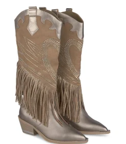 Alma en Pena Botas Planas|BOTA CON FLECOS