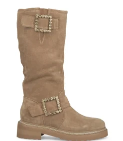 Alma en Pena Botas Planas|BOTA CON HEBILLAS