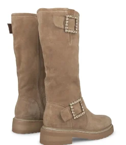 Alma en Pena Botas Planas|BOTA CON HEBILLAS