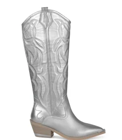 Alma en Pena Botas Planas|BOTA COWBOY CON BORDADO