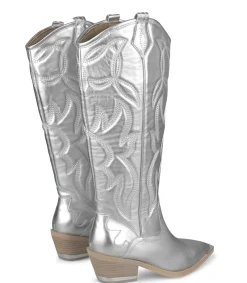 Alma en Pena Botas Planas|BOTA COWBOY CON BORDADO