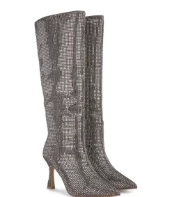Alma en Pena Botas De Tacón|BOTA CUBIERTA CON BRILLOS