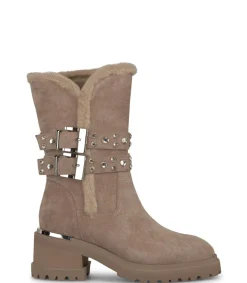 Alma en Pena Botas De Tacón|BOTA PELO CON DETALLE TACHAS