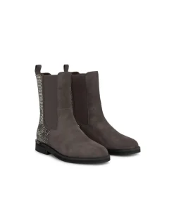 Alma en Pena Botines Planos|BOTA PLANA BRILLANTE