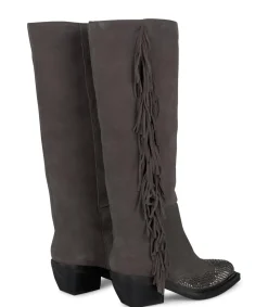 Alma en Pena Botas Planas|BOTA PLANA FLECOS