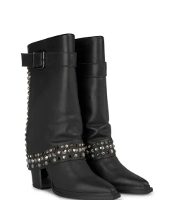 Alma en Pena Botas De Tacón|BOTA POLAINA TACHAS