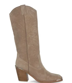 Alma en Pena Botas De Tacón|BOTA TACÓN BLOQUE BORDADOS