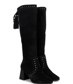 Alma en Pena Botas De Tacón|BOTA TACÓN BLOQUE TACHAS