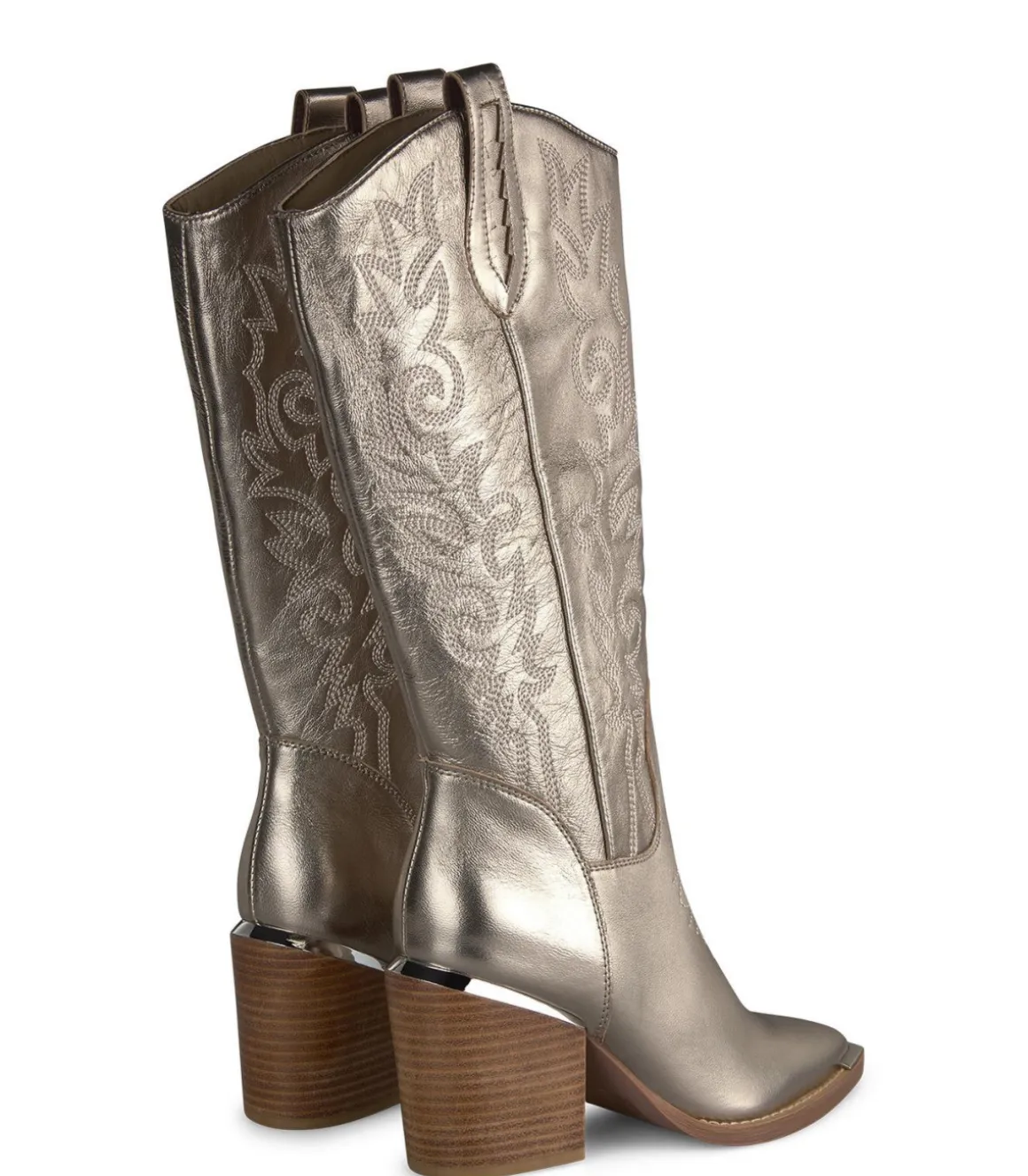 Alma en Pena Botas De Tacón|BOTA TACÓN BORDADOS COWBOY