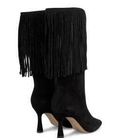 Alma en Pena Botas De Tacón|BOTA TACÓN CON FLECOS