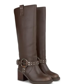 Alma en Pena Botas De Tacón|BOTA TACÓN CÍRCULO METALIZADO