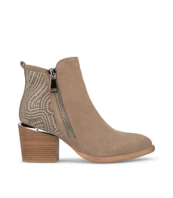 Alma en Pena Botines De Tacón|BOTÍN BRILLOS CREMALLERA