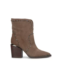 Alma en Pena Botines De Tacón|BOTÍN CON ABERTURA Y TACHAS