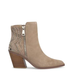Alma en Pena Botines De Tacón|BOTÍN CON DIBUJO PEDRERÍA