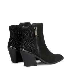 Alma en Pena Botines De Tacón|BOTÍN CON DIBUJO PEDRERÍA