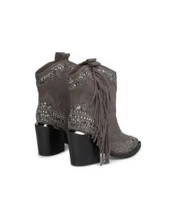 Alma en Pena Botines De Tacón|BOTÍN CON FLECOS LATERALES