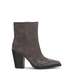 Alma en Pena Botines De Tacón|BOTÍN CON PUNTERA PEDRERÍA