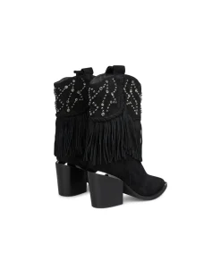 Alma en Pena Botines De Tacón|BOTÍN CON TACHAS Y FLECOS