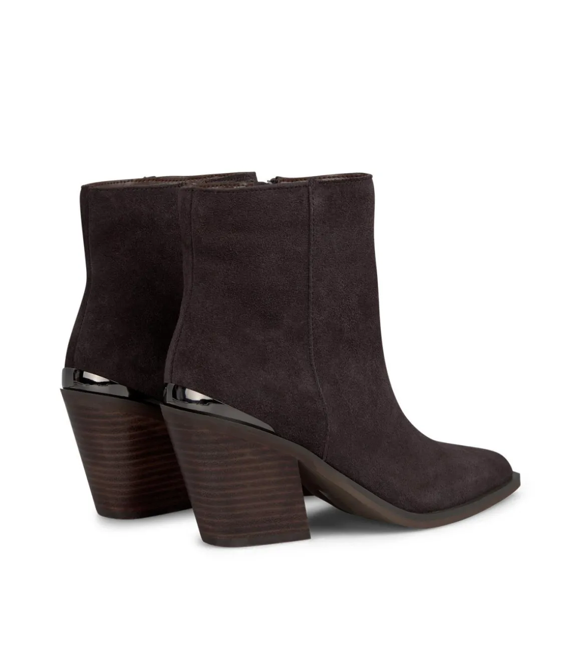 Alma en Pena Botines De Tacón|BOTÍN CON TACÓN DETALLE METÁLICO