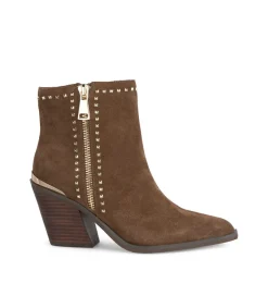 Alma en Pena Botines De Tacón|BOTÍN CON TACÓN Y TACHAS