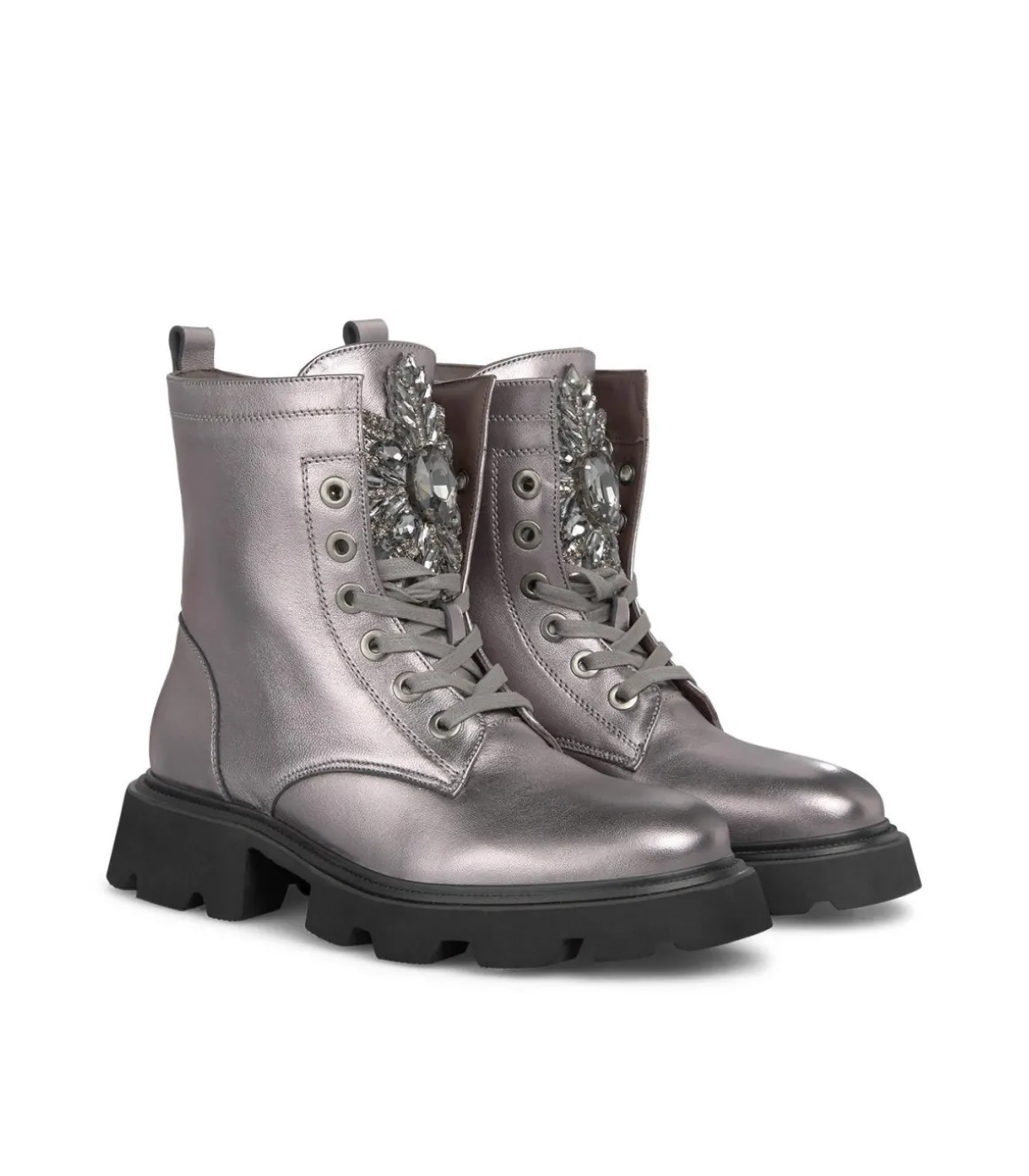 Alma en Pena Botines Planos|BOTÍN CORDONES