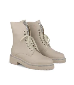 Alma en Pena Botines Planos|BOTÍN CORDONES PIEL