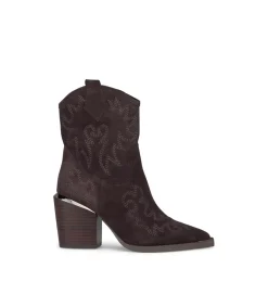 Alma en Pena Botines De Tacón|BOTÍN COWBOY BORDADOS TACÓN