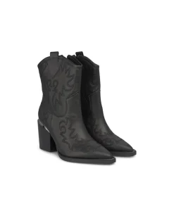 Alma en Pena Botines De Tacón|BOTÍN COWBOY BORDADOS TACÓN