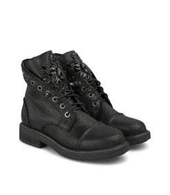 Alma en Pena Botines Planos|BOTÍN CREMALLERA CON PEDRERÍA