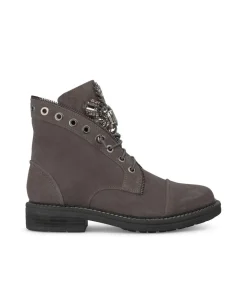 Alma en Pena Botines Planos|BOTÍN CREMALLERA CON PEDRERÍA