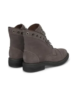 Alma en Pena Botines Planos|BOTÍN CREMALLERA CON PEDRERÍA