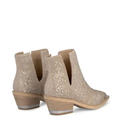 Alma en Pena Botines Planos|BOTÍN CUBIERTO CON BRILLOS