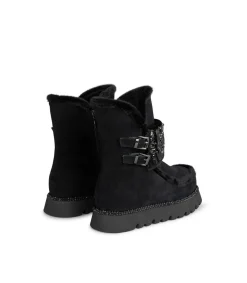 Alma en Pena Botines Planos|BOTÍN DE PELO CON CIERRE