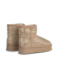 Alma en Pena Botines Planos|BOTÍN DE PELO CON PEDRERÍA