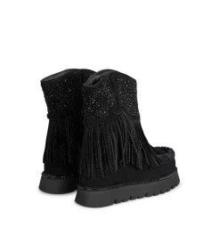 Alma en Pena Botines Planos|BOTÍN PELO CON FLECOS