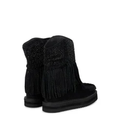 Alma en Pena Botines De Tacón|BOTÍN PELO FLECOS